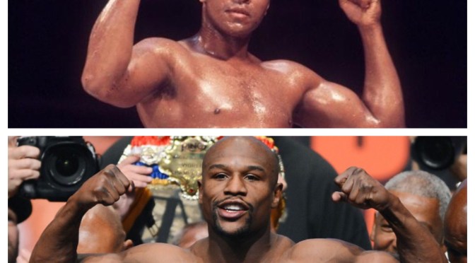 Past vs. Present Mayweather vs. Ali…Symbols of an Era (A Blog by Jack)